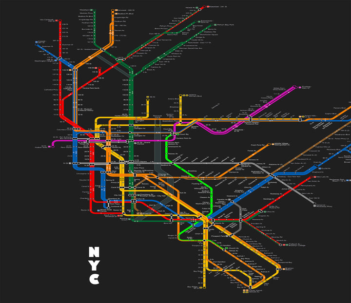 NYC Metro Noir Capris