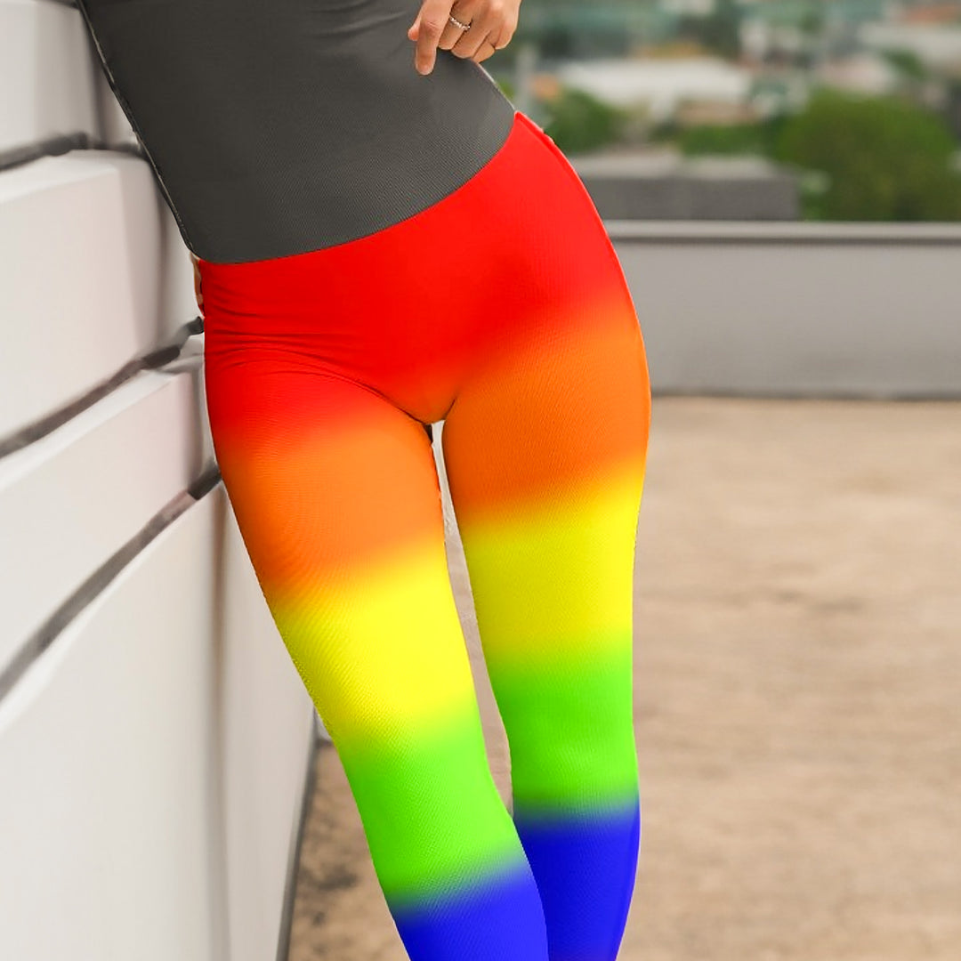 Pride Rainbow Cake Leggings
