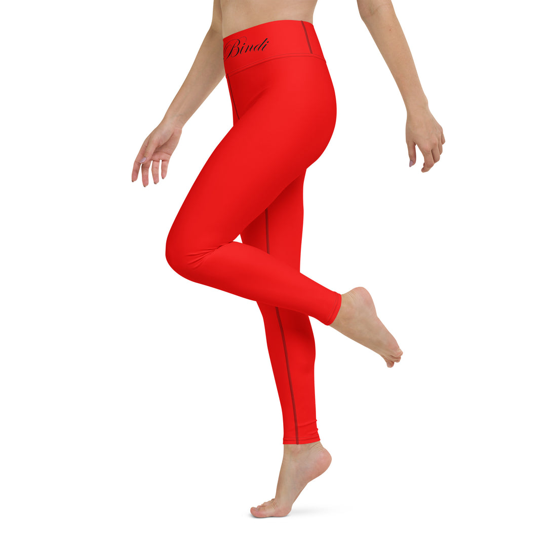 Stoic Red Yoga Pants