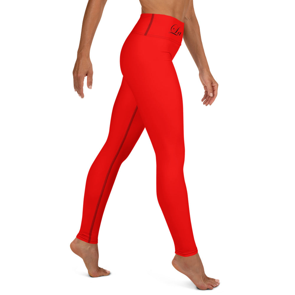 Stoic Red Yoga Pants