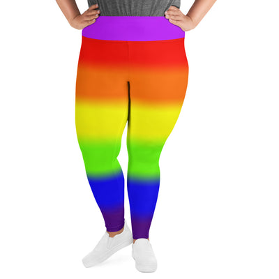 Pride Rainbow Cake Curvy-Fit Leggings