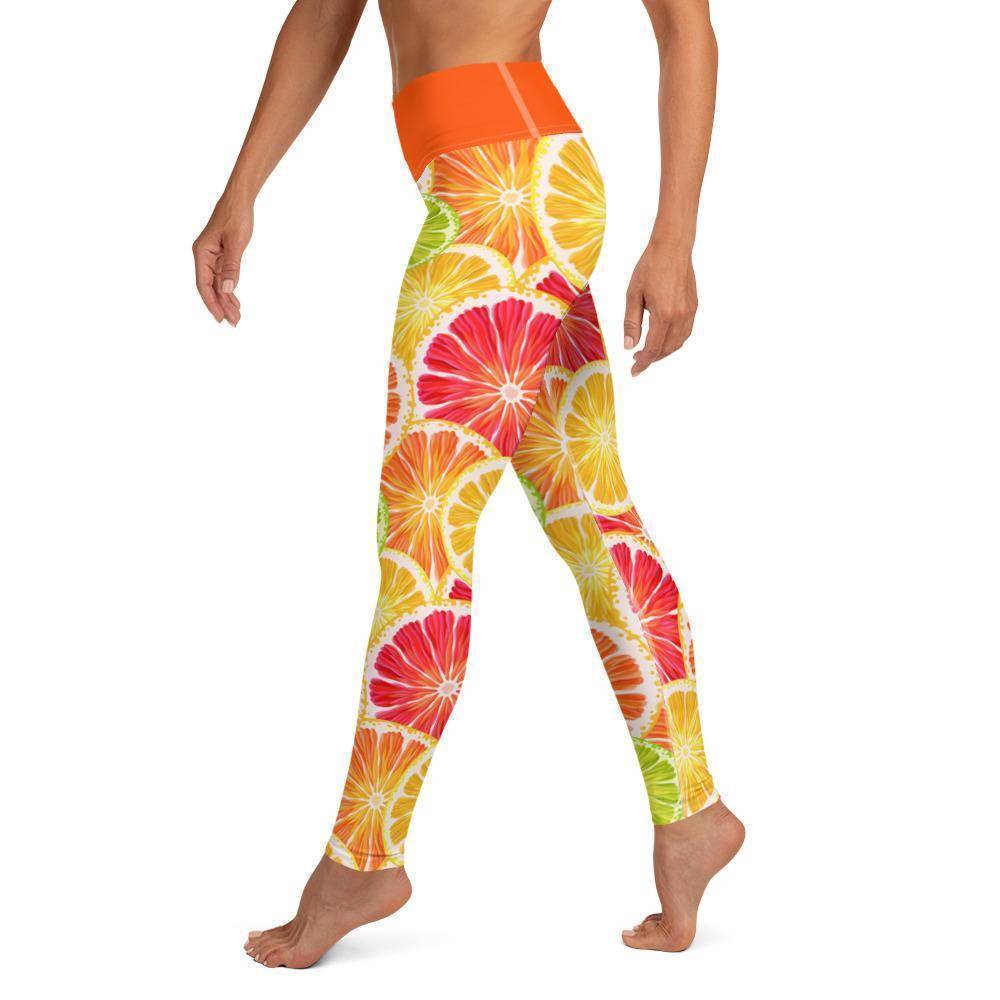 Citrus Medley Yoga Leggings