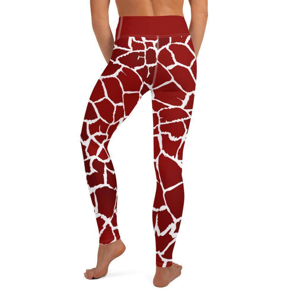 Giraffe Print Yoga Leggings