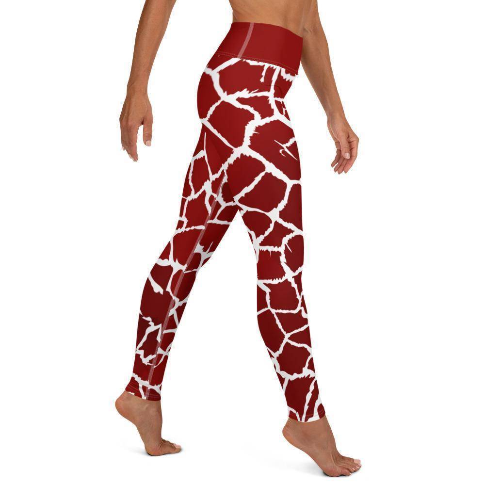 Giraffe Print Yoga Leggings