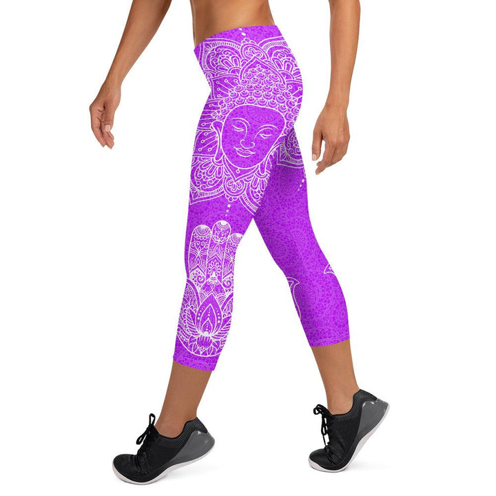 Amethyst Face of the Buddha Capris