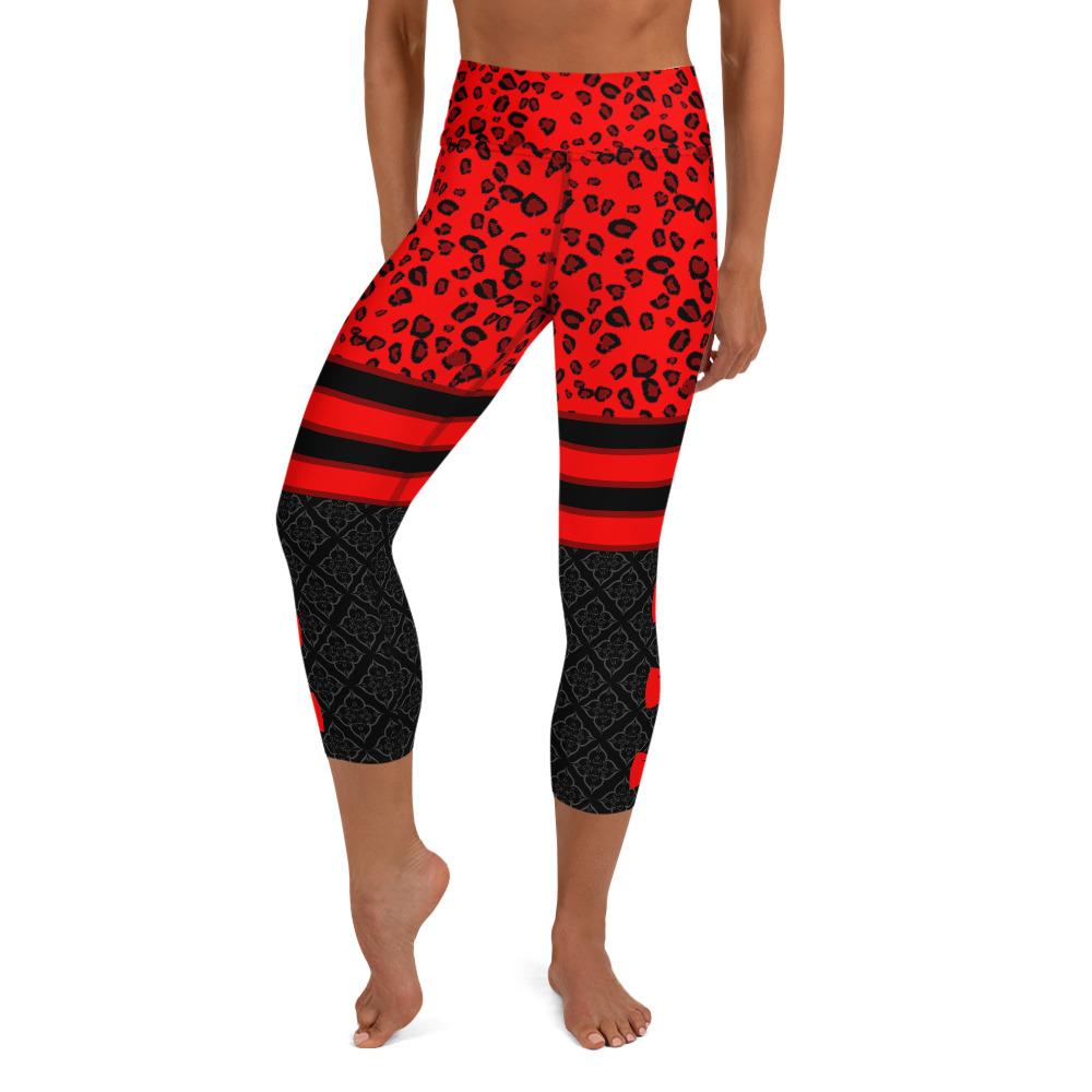 Crimson Elite Leopard Yoga Capris