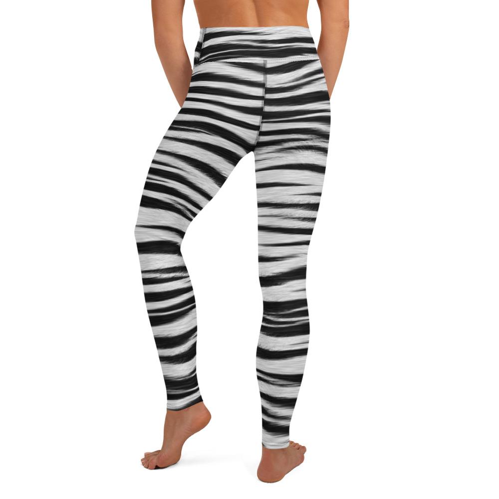 Zebra Print Yoga Leggings