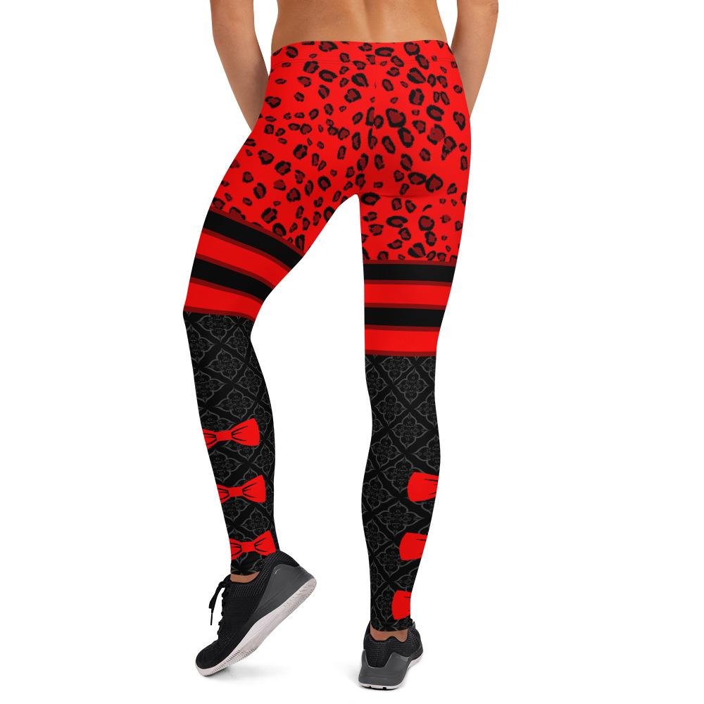 Crimson Elite Leopard Leggings