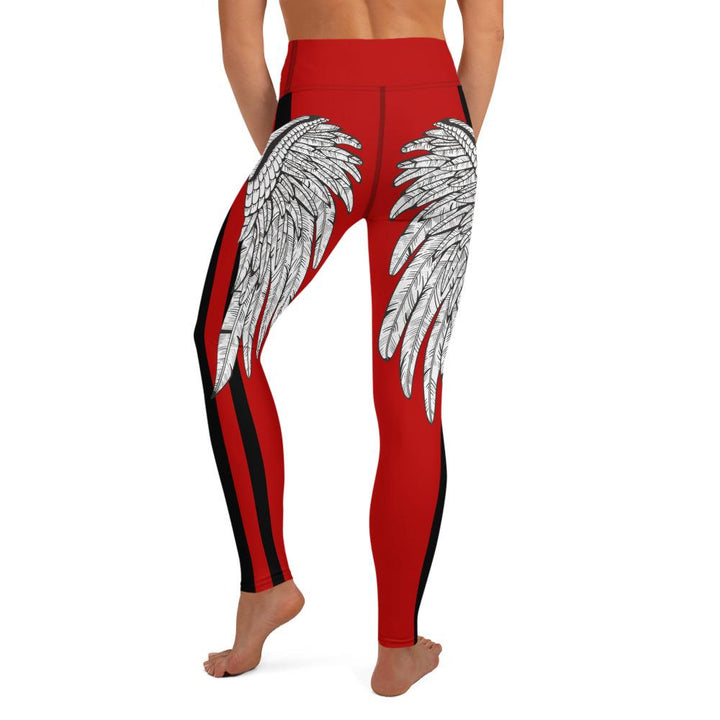 Crimson Angel Yoga Leggings