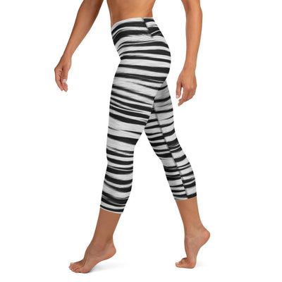 Zebra Print Yoga Capris