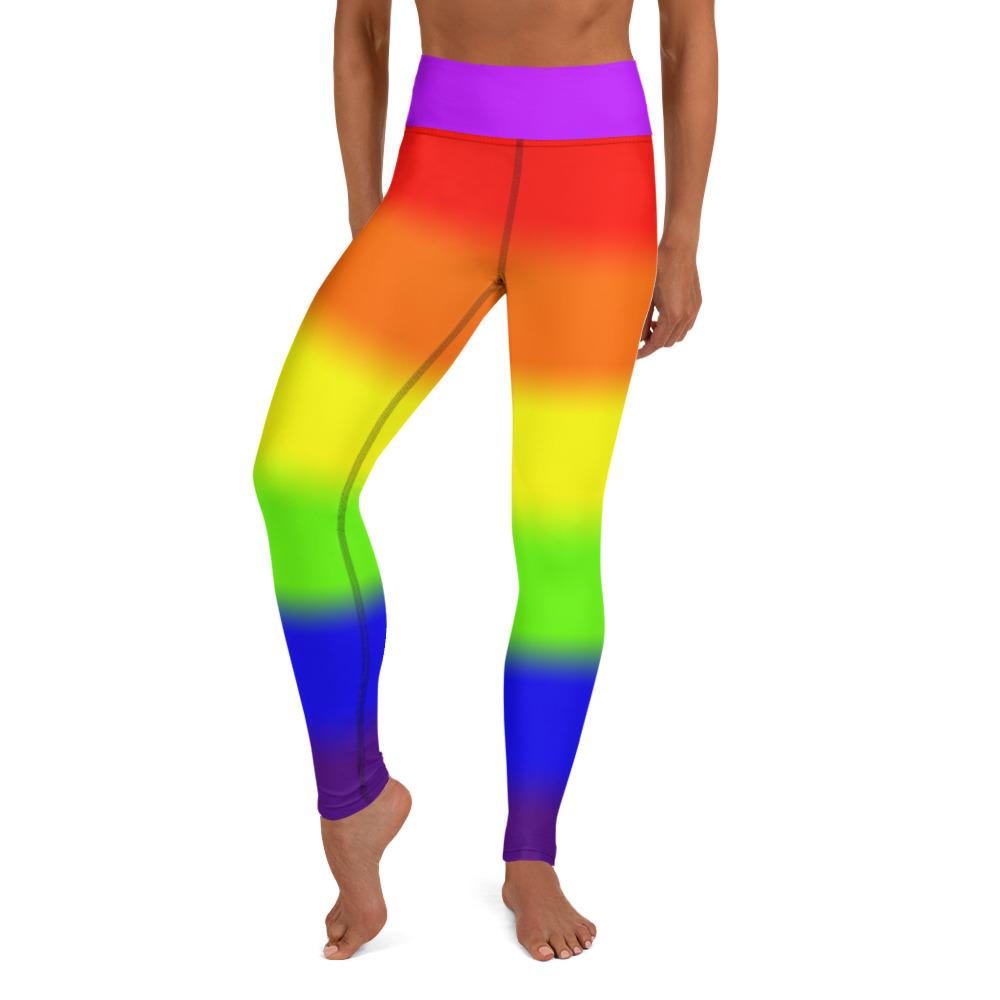 Pride Rainbow Cake Yoga Leggings