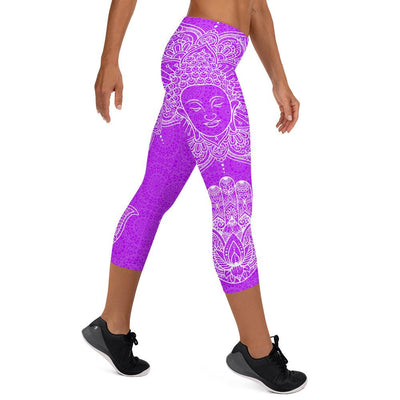 Amethyst Face of the Buddha Capris