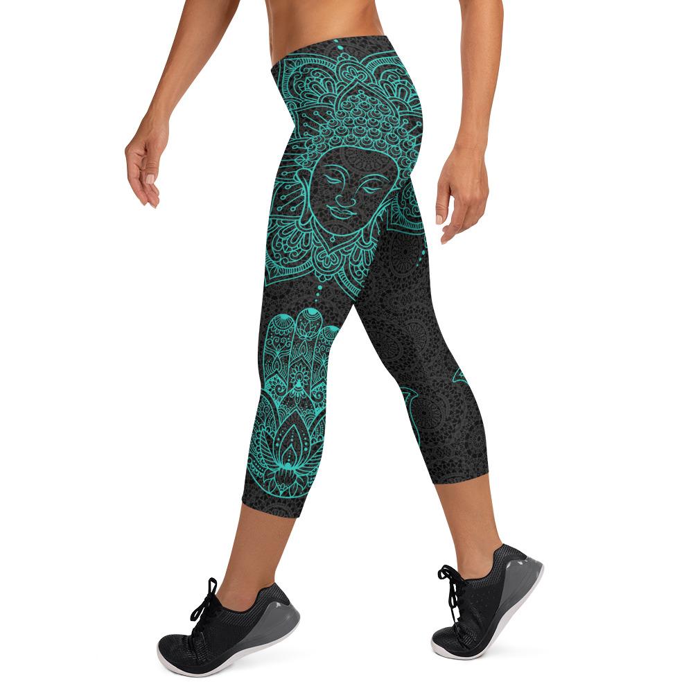 Face of the Buddha Capris
